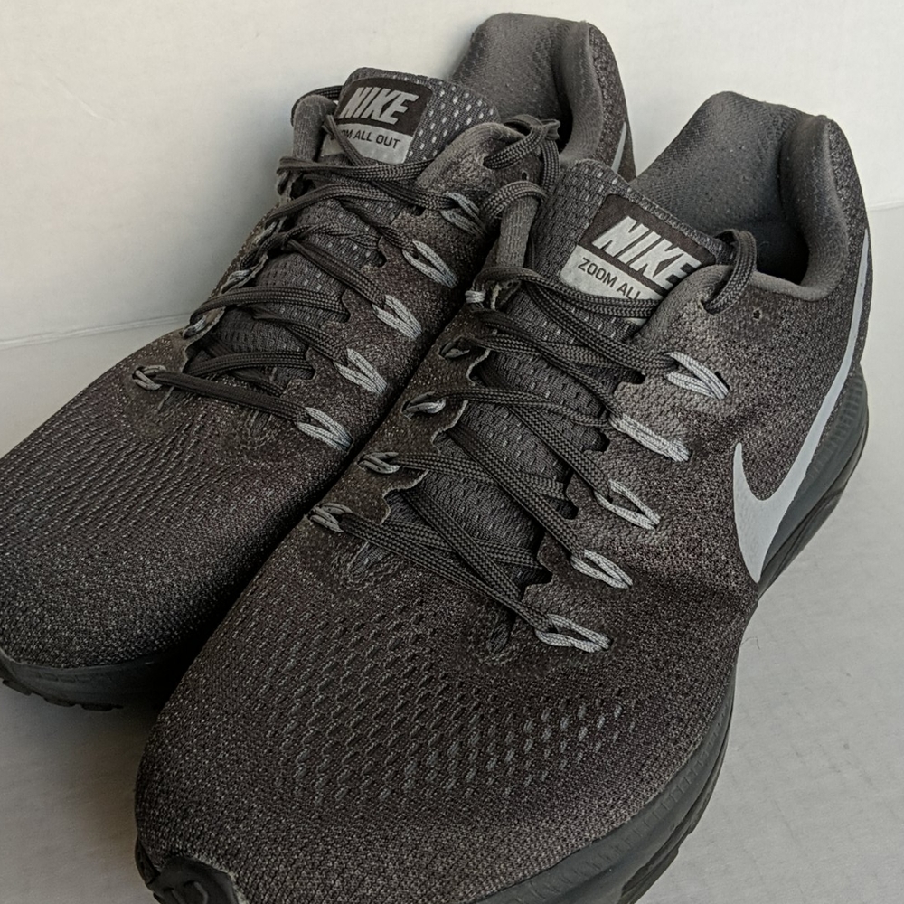 Nike Zoom All Out Mens Sneakers BLACK Grey Size 11